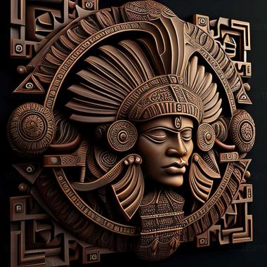 3D model aztec (STL)